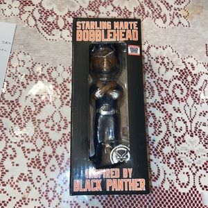 Black Panther inspired Starling Marte Bobblehead